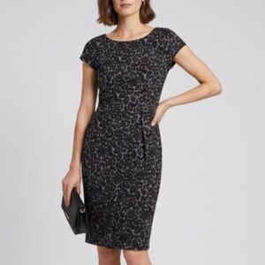 Guillaume Ponte Animal Print Dress